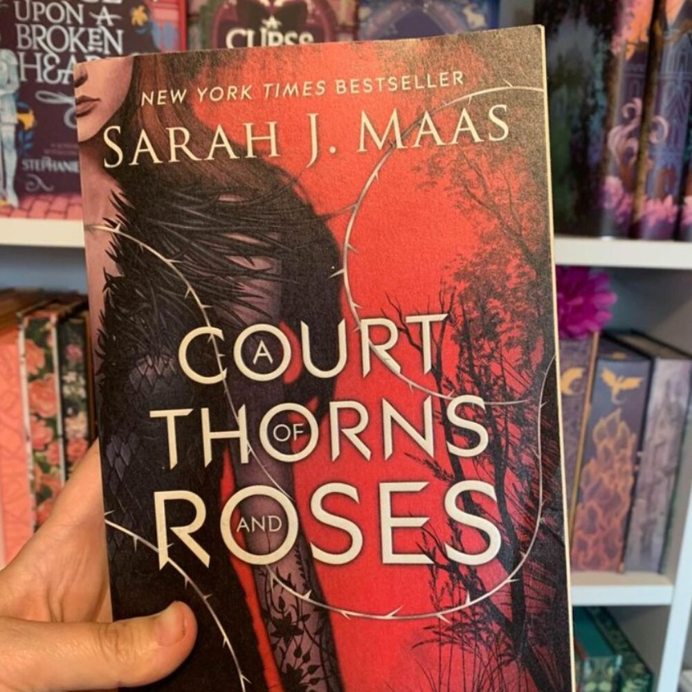 A Court of Thorns and Roses out of print oop softcover book